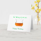 Birthday-kaart Kaart (Gele Bloem)