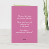 Birthday-kaart Kaart (Achterkant)