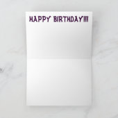 Birthday-kaart Kaart (Binnen)