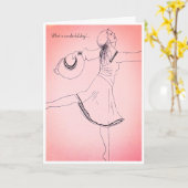 Birthday-kaart Kaart (Gele Bloem)