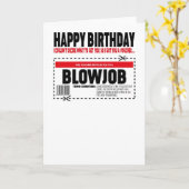 Birthday-kaart Kaart (Gele Bloem)