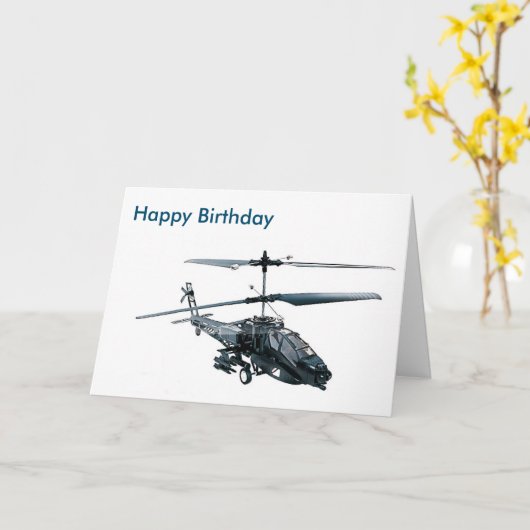 Birthday-kaart Kaart (Gele Bloem)