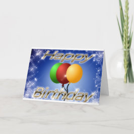 Birthday-kaart Kaart