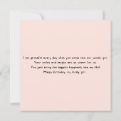 Birthday-kaart Kaart (Achterkant)