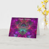 Birthday-kaart Kaart (Gele Bloem)