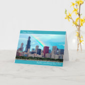 Birthday-kaart Kaart (Gele Bloem)