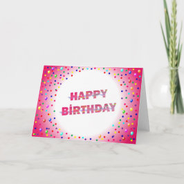 Birthday-kaart Kaart
