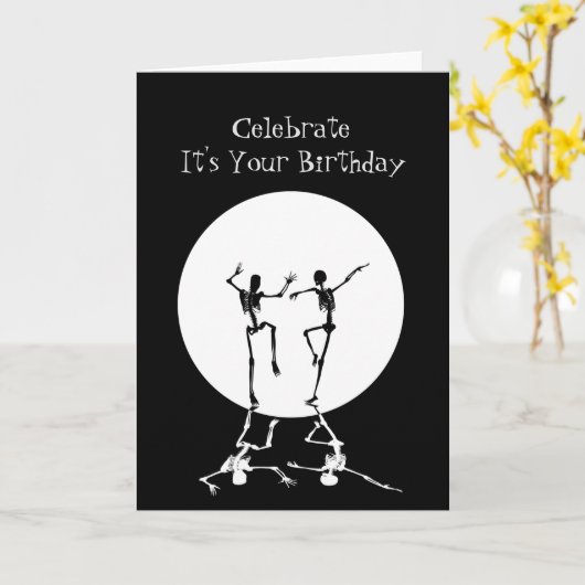 Birthday-kaart Kaart (Gele Bloem)