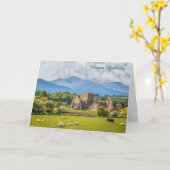 Birthday-kaart Kaart (Gele Bloem)