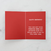 BIRTHDAY-KAART KAART (Binnen)