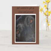 Birthday-kaart Kaart (Gele Bloem)