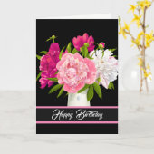 Birthday-kaart Kaart (Gele Bloem)