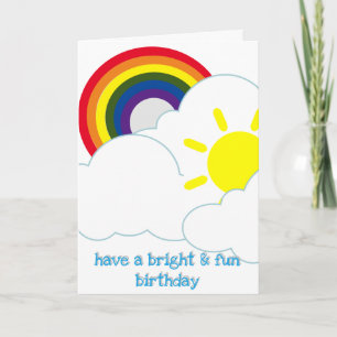 Birthday-kaart - LGBT Bright & Fun Birthday Kaart