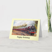 Birthday-kaart - LMS Glasgow naar Manchester Expre Kaart (Voorkant)