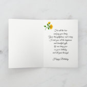 Birthday Kaart-Mijn speciale zuster Kaart (Binnen)