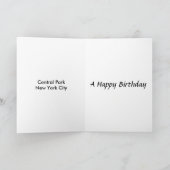Birthday Kaart - New York City (Binnen)