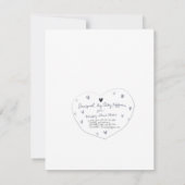 Birthday-kaart Notitiekaartje (Achterkant)