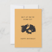 Birthday-kaart omhoog (Voorkant)