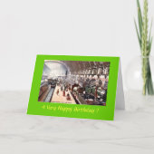 Birthday Kaart - Paddington Station, Londen (Voorkant)