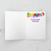 Birthday Kaart partijgans Compliment (Binnen)