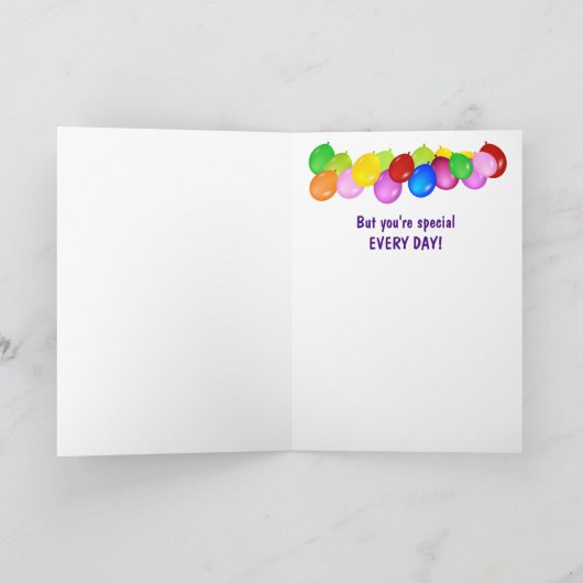 Birthday Kaart partijgans Compliment (Binnen)