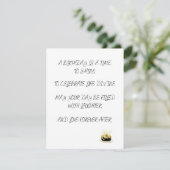 Birthday Kaart Poem (Staand voorkant)