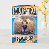 Birthday-kaart Raver Kaart (Gele Bloem)