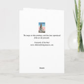 Birthday Kaart - Russische kerk in Leipzig (Achterkant)