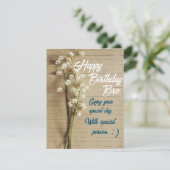 Birthday-kaart Save The Date (Staand voorkant)