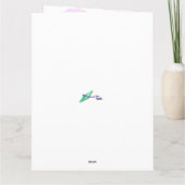 Birthday Kaart : speciaal zuster (Achterkant)