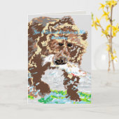 Birthday Kaart/speciale broer Kaart (Gele Bloem)