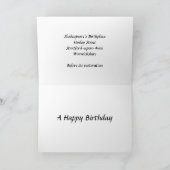 Birthday Kaart - Stratford-upon-Avon, Warwickshire (Binnen)