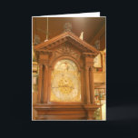Birthday-kaart "Top of Grandfather Clock" Kaart<br><div class="desc">© Art is Life,  Life is Art[2012 // 2020]</div>