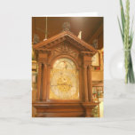 Birthday-kaart "Top of Grandfather Clock" Kaart<br><div class="desc">© Art is Life,  Life is Art[2012 // 2020]</div>