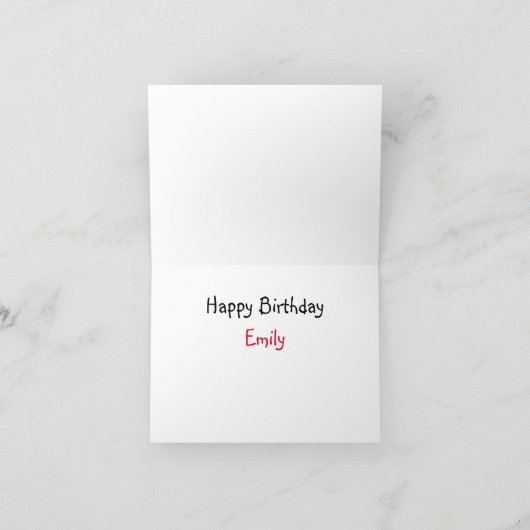 Birthday Kaart van een kind (Binnen)