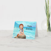 Birthday Kaart van een kind (Voorkant)