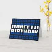 Birthday-kaart van El Salvador Kaart (Gele Bloem)