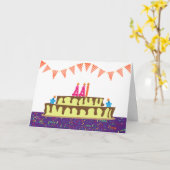 Birthday Kaart voor Aai (Gele Bloem)
