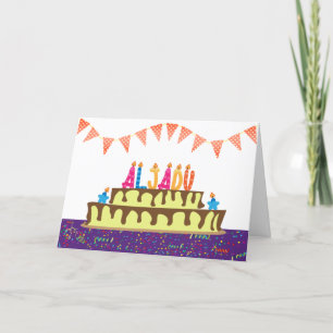 Birthday Kaart voor Aljadu