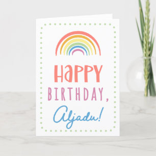 Birthday Kaart voor Aljadu