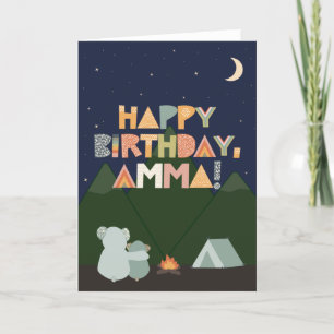 Birthday Kaart voor Amma