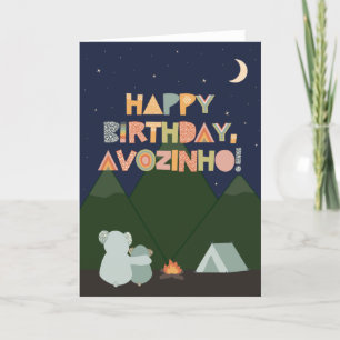 Birthday Kaart voor Avozinho