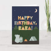 Birthday Kaart voor Bába (Voorkant)
