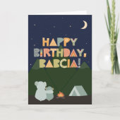 Birthday Kaart voor Babcia (Voorkant)