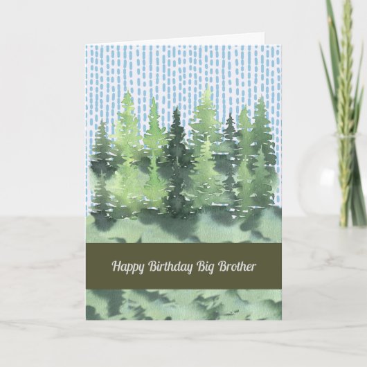 Birthday Kaart voor Big Brother (Voorkant)