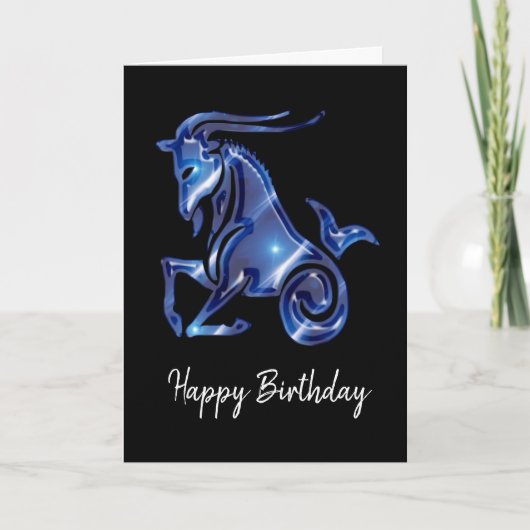 Birthday Kaart voor blauwcapricorn (Voorkant)