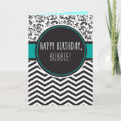 Birthday Kaart voor Bubbie (Voorkant)