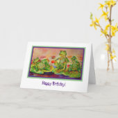 Birthday-kaart voor bulksessie kaart (Gele Bloem)