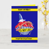 Birthday-kaart voor criminaliteit kaart (Gele Bloem)