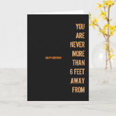 Birthday Kaart voor DAVE (foto) (Gele Bloem)